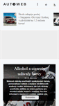 Mobile Screenshot of katalog.autoweb.cz