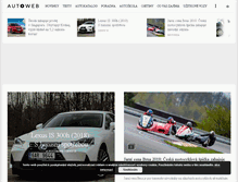 Tablet Screenshot of cadillac.autoweb.cz