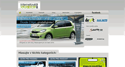 Desktop Screenshot of internetove-auto-roku-2012.autoweb.cz