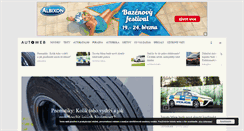 Desktop Screenshot of bazar.autoweb.cz